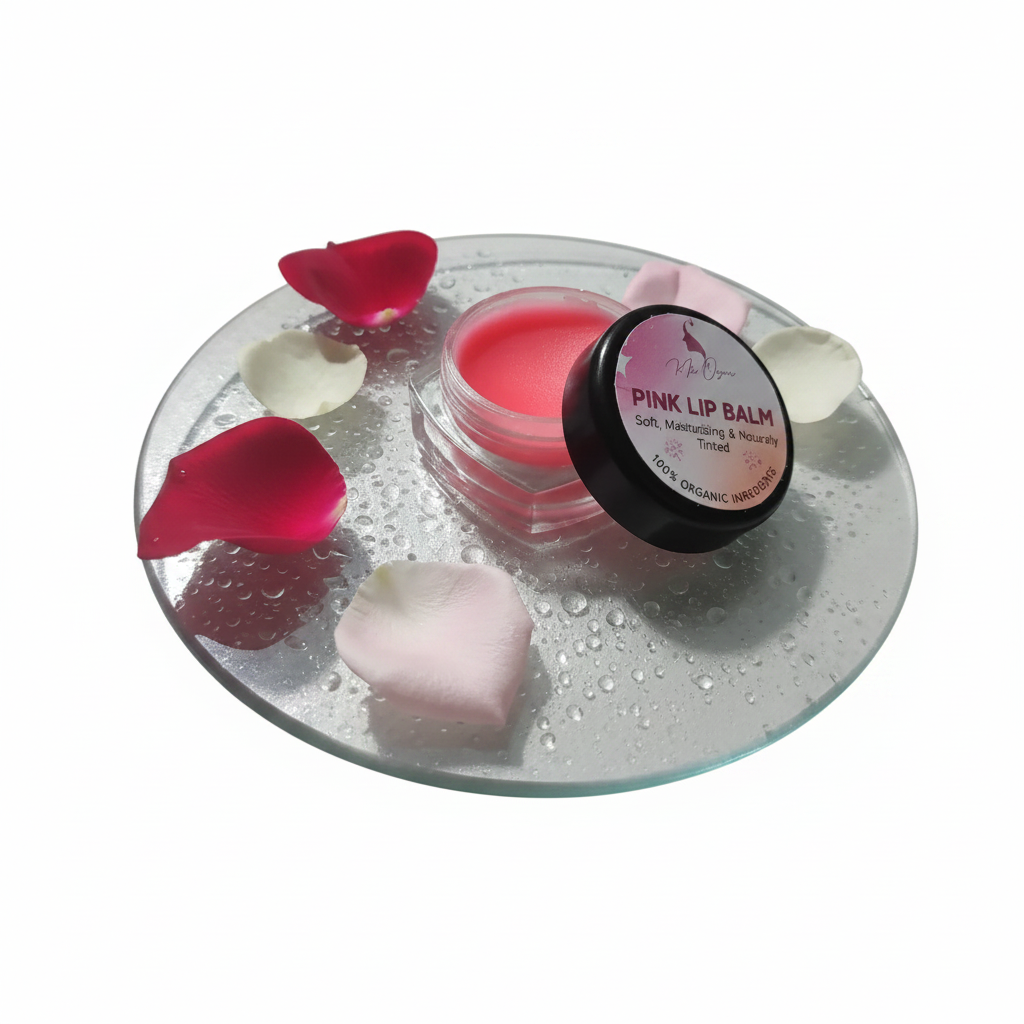 Mishi Organic Beetroot & Rose Lip Balm