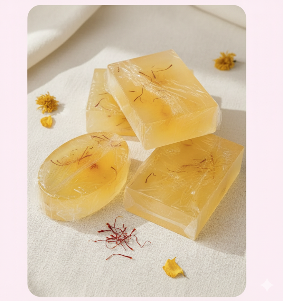 Mishi Organic Luxury Zafrani Glow Soap